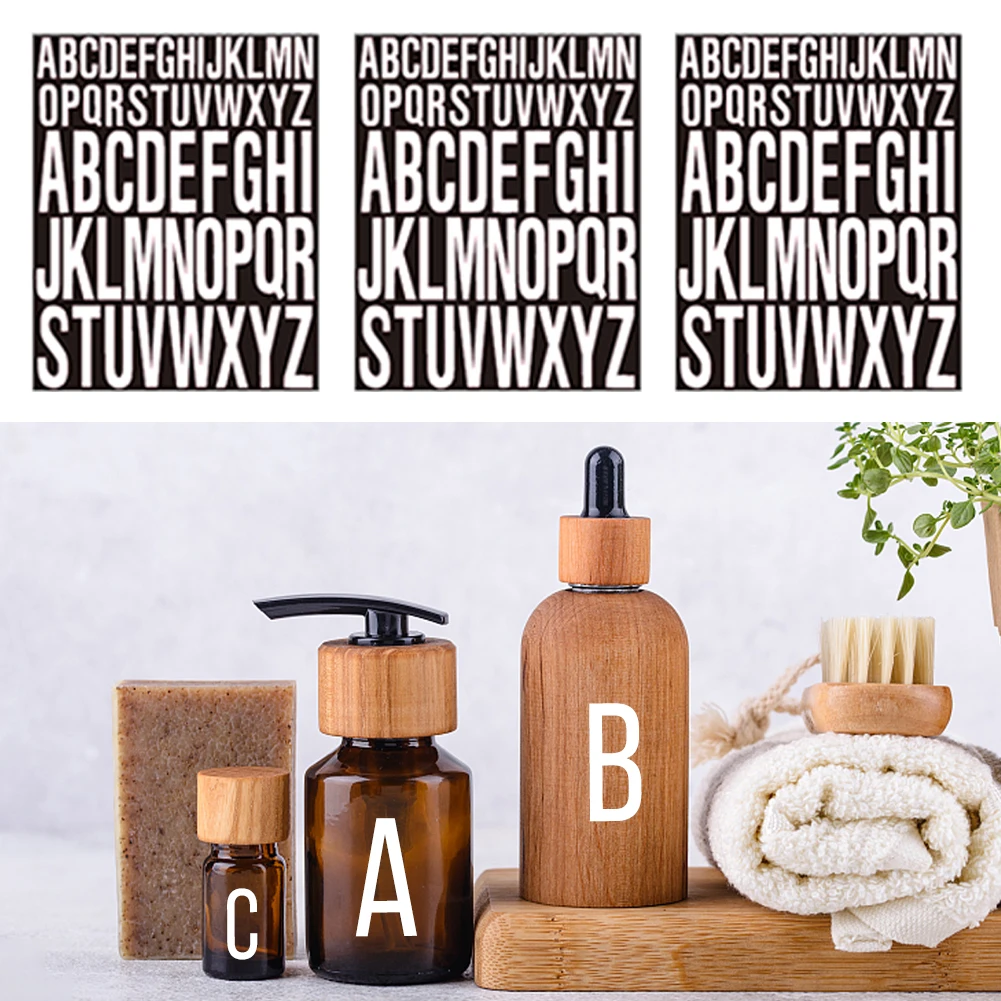 

8sheet Alphabet Sticker Office Capital Letter Poster Car Truck For Crafts Sign
