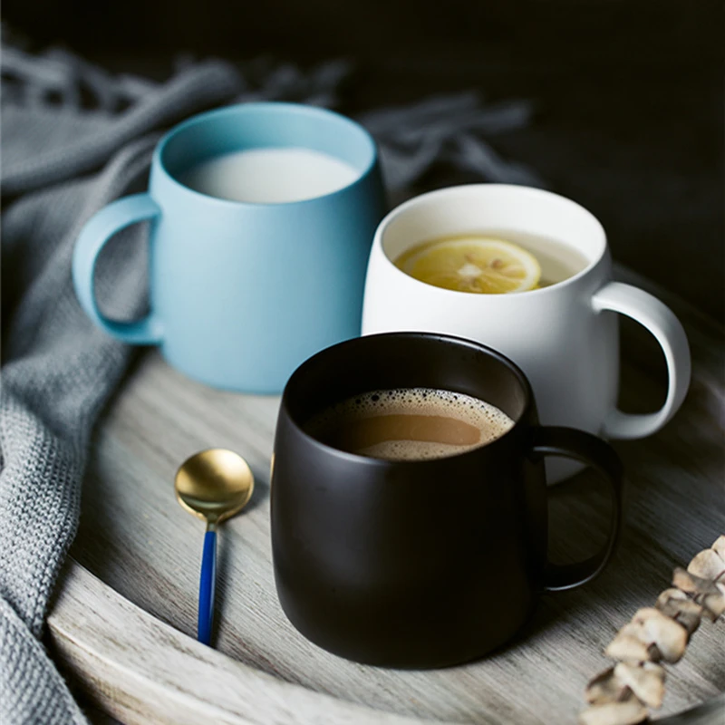 

Керамическая кофейная чашка JIA GUI LUO в европейском стиле, 450 мл, кофейная посуда, кофейные чашки, кофейные кружки, кофейный набор, молочная чаш...
