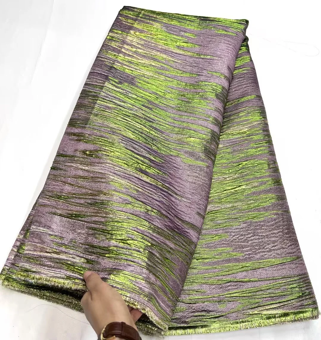 Новая нигерийская Мода кружево из парчовой ткани высокое качество дизайн 2024 года