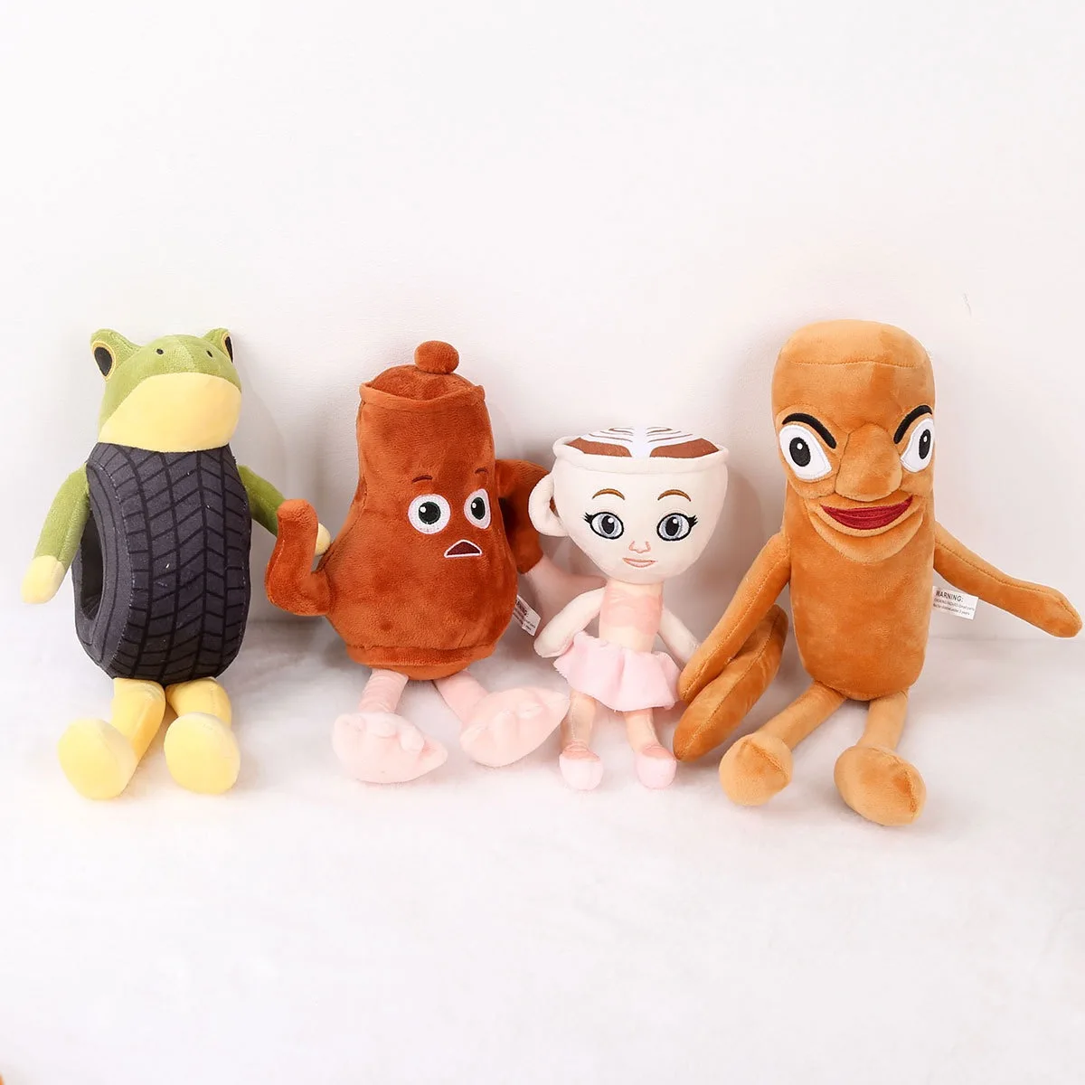 Новый Brainrot плюшевый итальянский Brainrot Animals Tralalelo Tralala Shark Glorbo Frutto Drillo Cabucino Assasino мягкая кукла игрушки (art.: 3920cffbc5c9b) - 3920cffbc5c9b