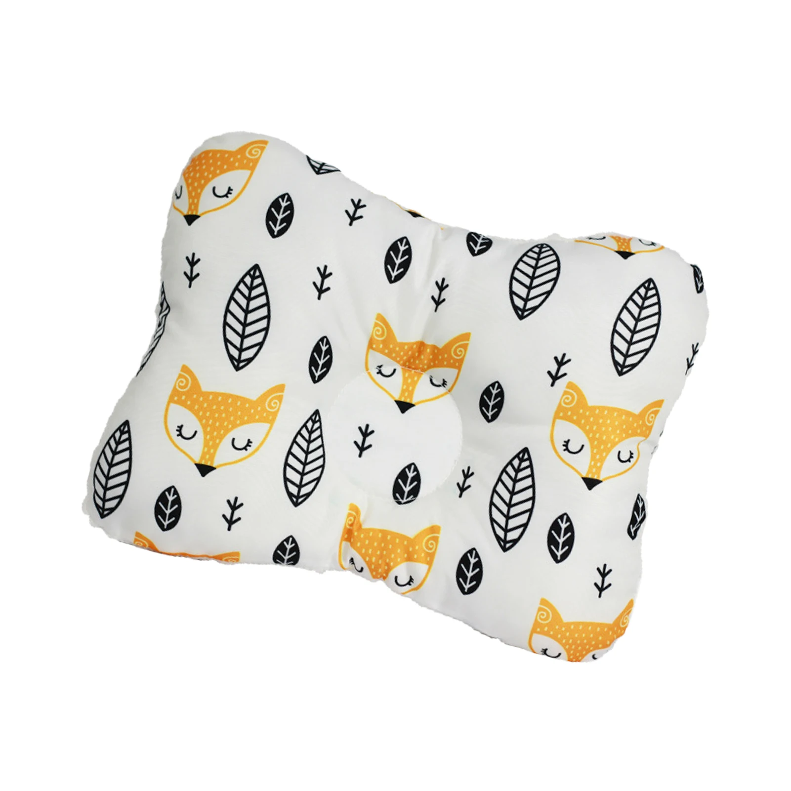 

Baby Pillow For Sleeping Soft And Elastic Newborn Sleep Support Pillow Anti-Bias Head Shape Pillow To Prevent Flat Head