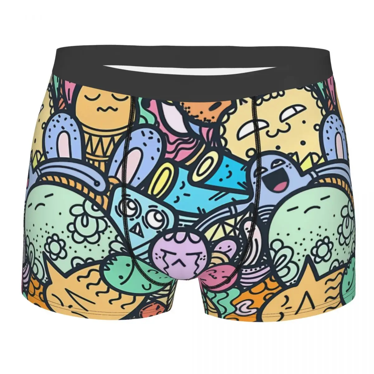 

Хлопковое нижнее белье Trippy Funnny требоles Psychedelic, трусы, мужское нижнее белье, шорты с принтом, боксеры, трусы