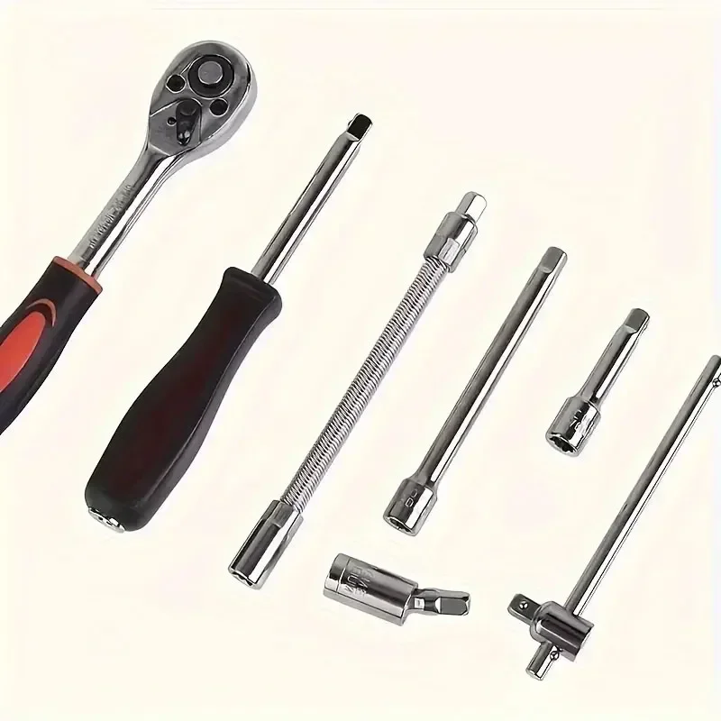 Набор торцевых гаечных ключей 46 шт. инструменты для технического обслуживания