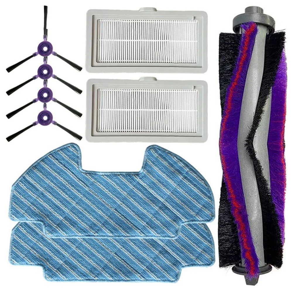 

9 Pieces / Set Roller Side Brush Wipe Filter Replacement for Samsung Powerbot-E VR05R5050WK Vacuum Cleaner Spare Parts