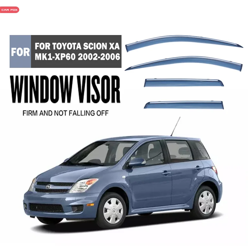 

Для TOYOTA Scion xA MK1-XP60 2002-2006 Пластиковый оконный козырек вентиляционные оттенки Защита от солнца дождя для TOYOTA Scion xA