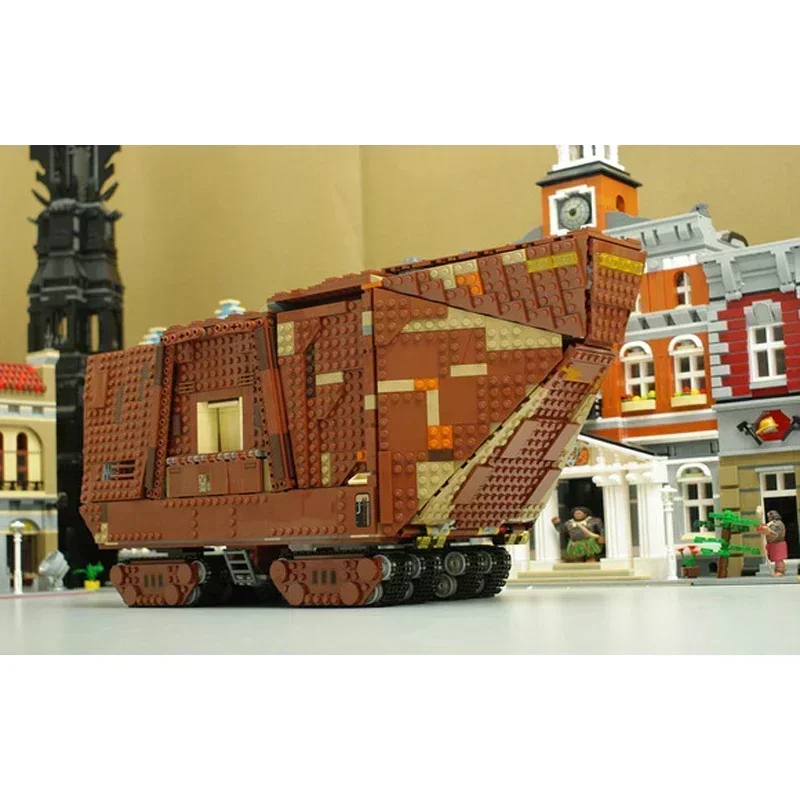 В наличии новинка 05038 3296 шт. строительные блоки Sandcrawler модель подходит для 75059