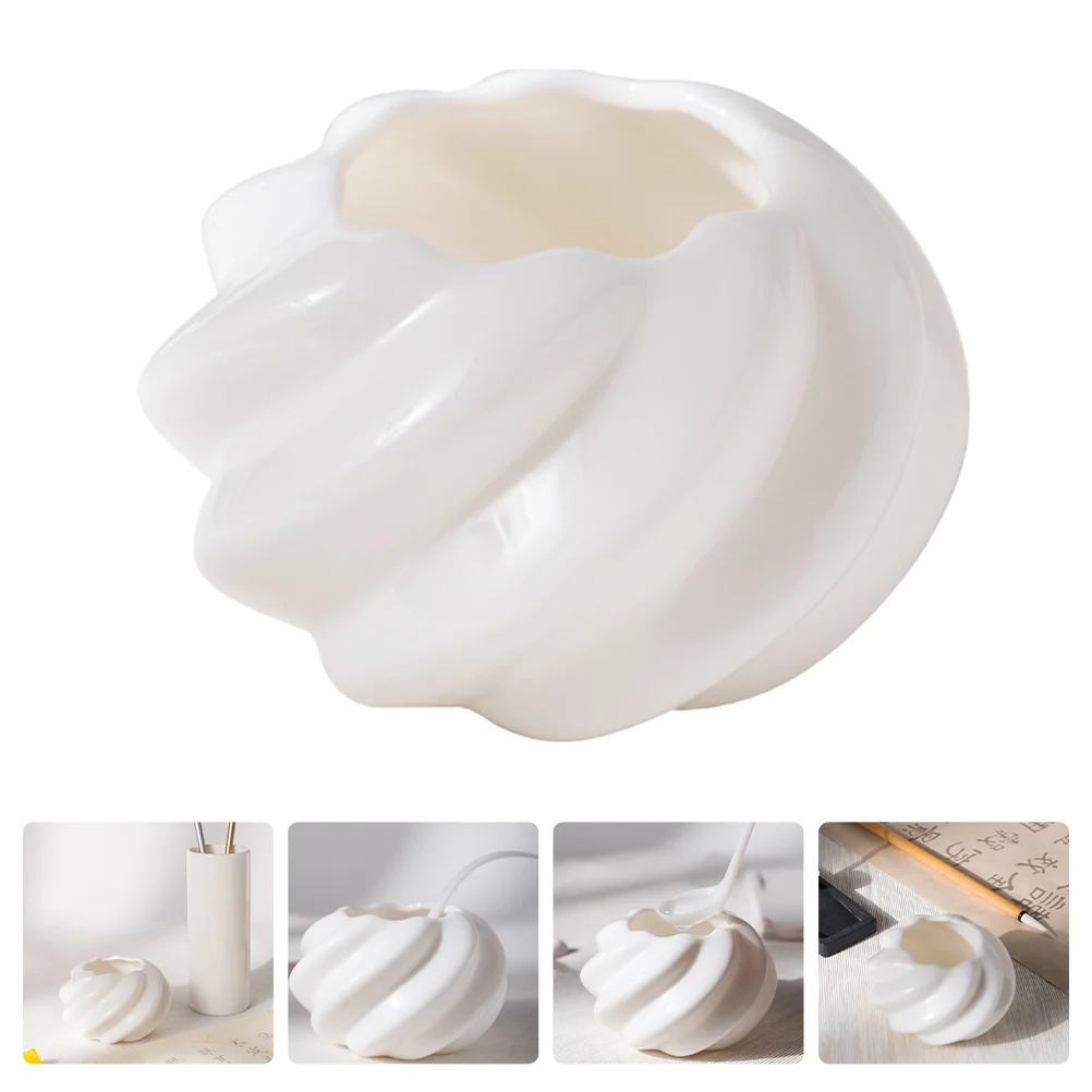 

Миска для воды, контейнеры для чернил для каллиграфии, аксессуары, держатель для мытья кистей, многофункциональная тарелка для китайского б...