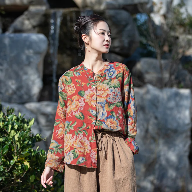 Рисунок 3 - Женская винтажная рубашка с длинным рукавом