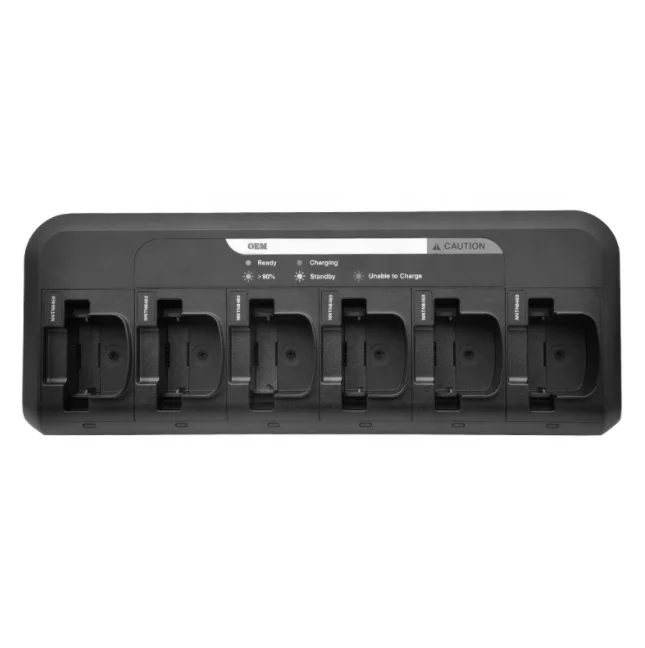 

6 way Multi United charger PMLN6595 for Motorola CP200D two way radio DEP450 DP1400 walkie talkie