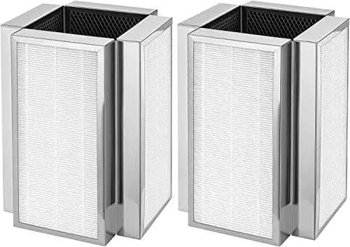 

Сменный фильтр H13 True HEPA, совместимый с очистителем Medify MA-50, 3 в 1, фильтр содержит предварительный фильтр, HEPA H13 True и Cactus