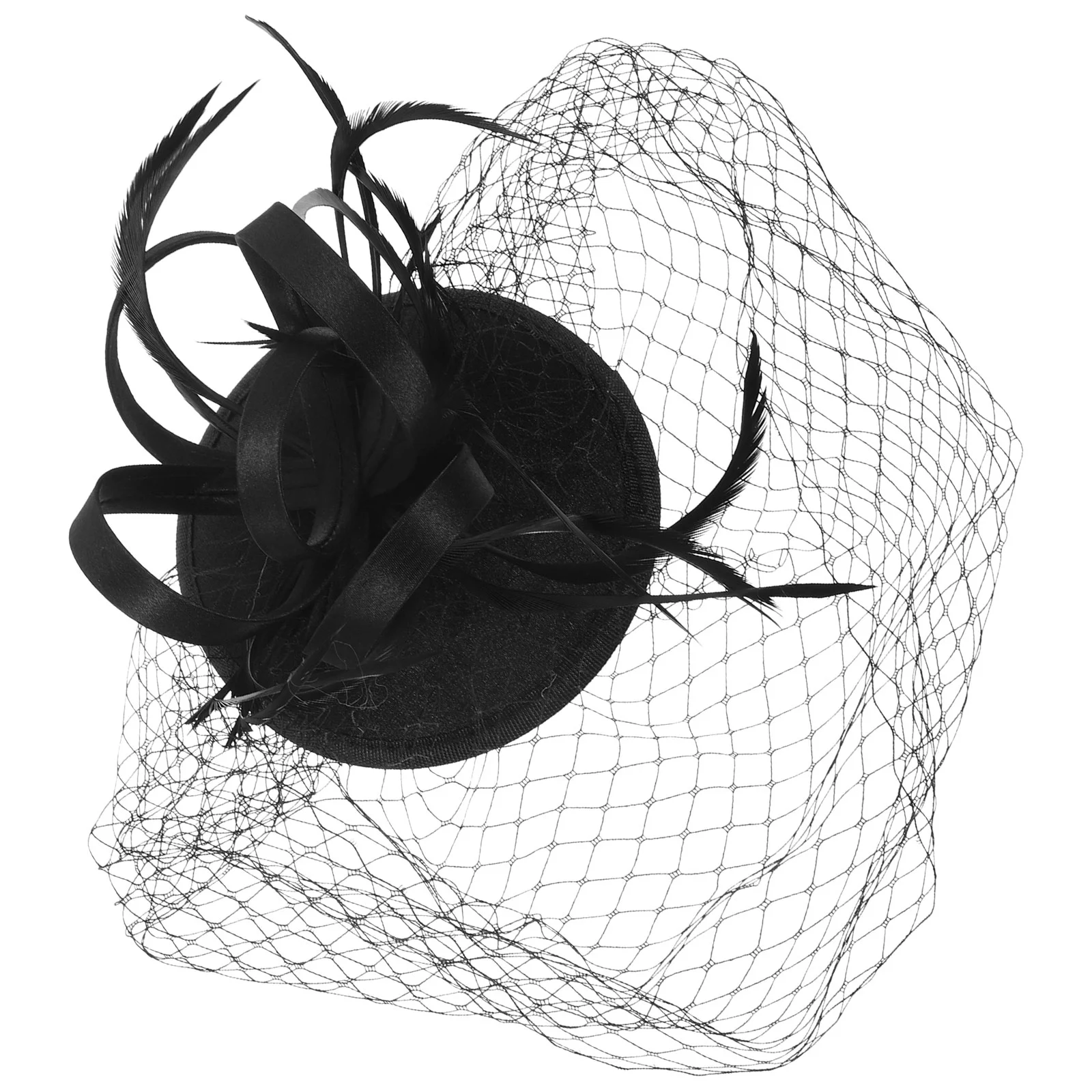

European American Mesh Headdress Bride Decorative Tea Party Clip