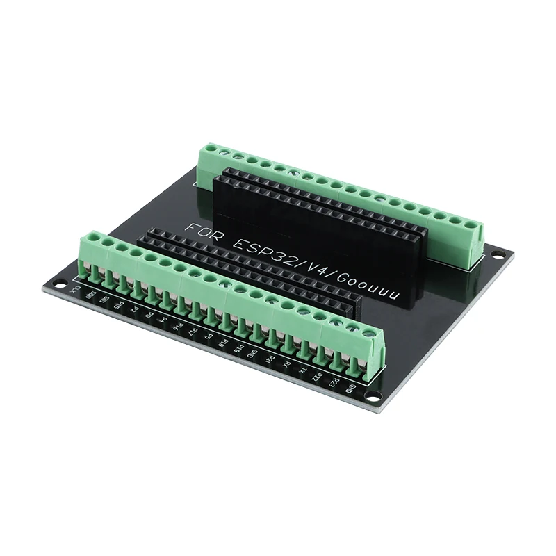 

Коммутационная плата ESP32 GPIO 1 в 2, для ESP-32S, 38-контактная винтовая плата, совместимая с платой разработки ESP32