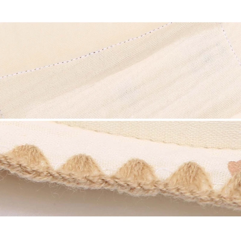 

HUYU Cartoon Animal Baby Newborn Pillow Breathable Pillow Soft Cotton Toddler Bed Pillow for Sleeping Bassinet Bedding
