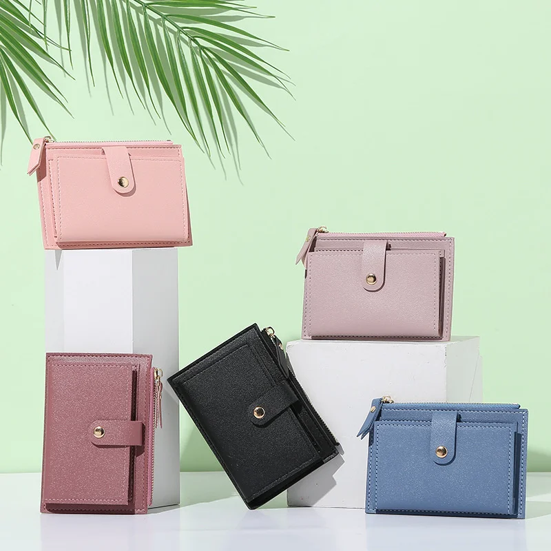 Leather Wallet Card Photo Holder Women Small Coin Pocket Purse Business Short Wallets Clutch Bag
Leather Wallet Card Photo Holder Women Small Coin Pocket Purse Business Short Wallets Clutch Bag