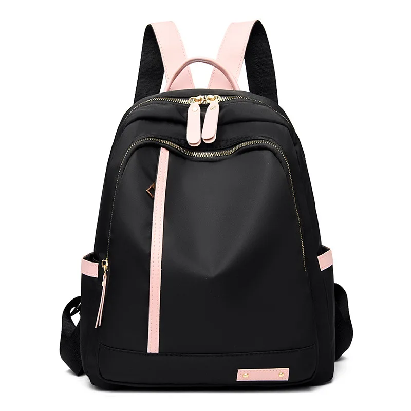 

Women Backpack Large-Capacity Korean Shoulder Bags Version All-match For Nylon Sac College Backpacks Waterproof Femme Travel Bag