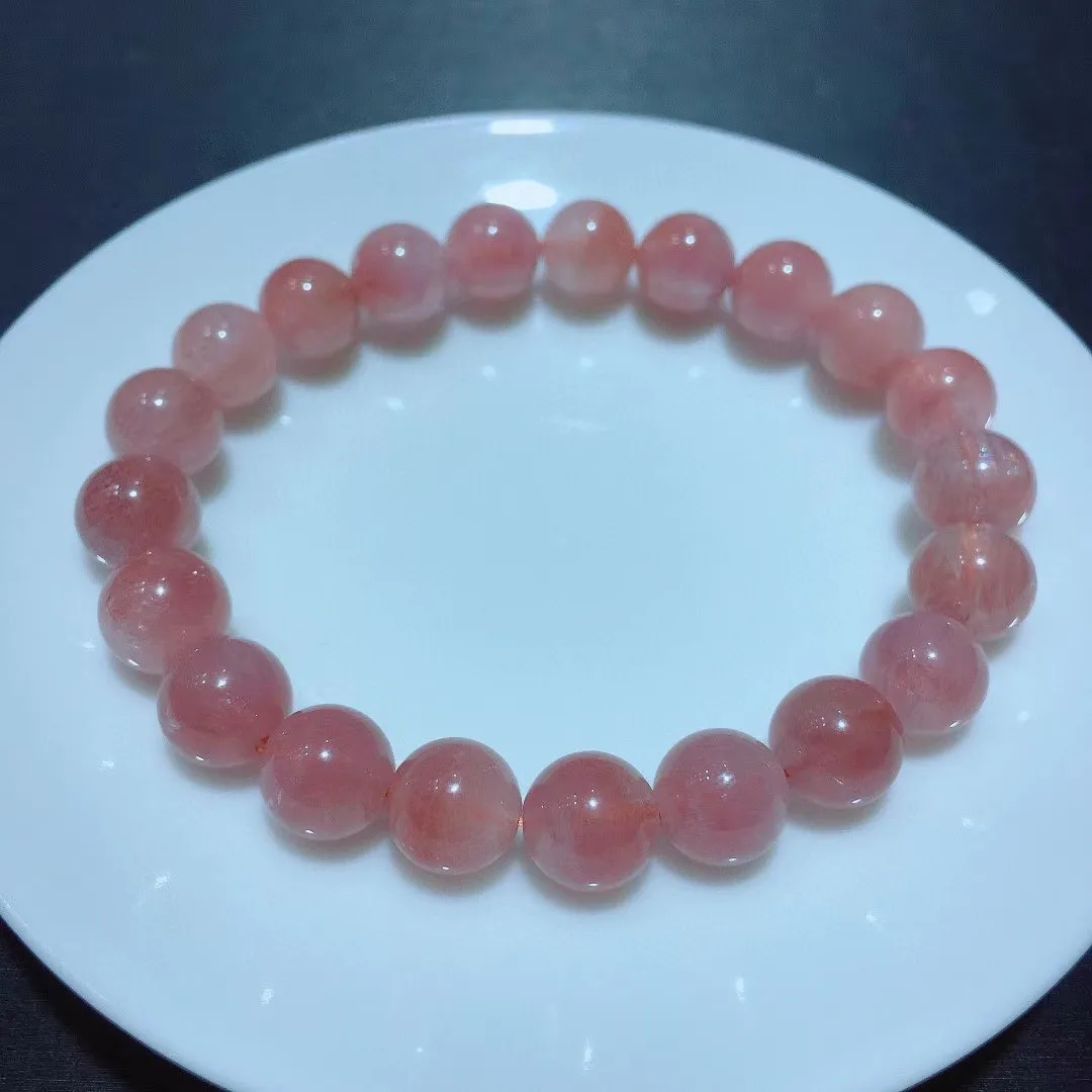 

9mm Natural Orange Super Seven Melody Bracelet Jewelry For Women Lady Men Healing Gift Energy Crystal Beads Stone Gemstone AAAAA