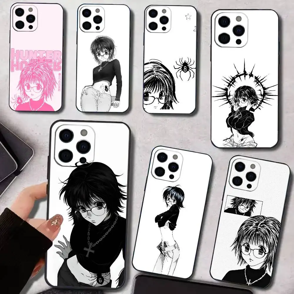 Фото Чехол для телефона H-Hunter-x-hunt Shizuku для iPhone 17,16,15,14,13,12,11 Plus, Pro Max, мягкий силиконовый черный чехол №1