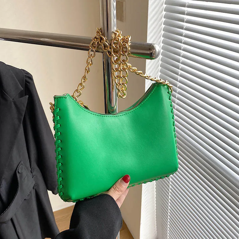 

Fashion Chains Crossbody Bag for Women Designer Lady Handbag Luxury Pu Leather Shoulder Bags Quality Small Female Satchel Purses