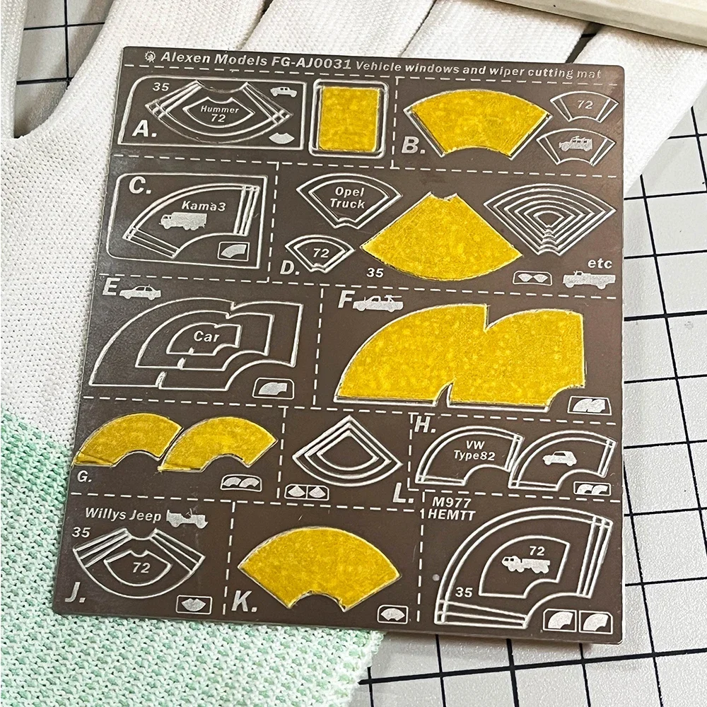 Металлический коврик для мытья окон Alexen AJ0031