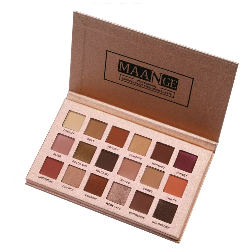 

NEW2023 18 Color Shimmer Glitter Eye Shadow Powder Matt Eyeshadow Cosmetic Makeup