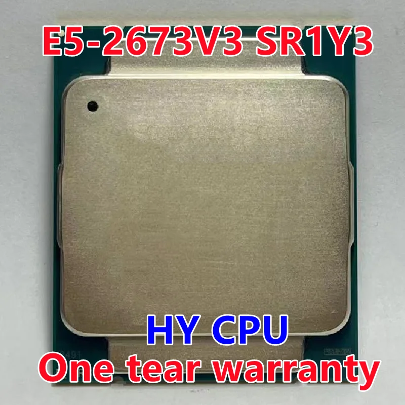 

E5-2673V3 E5-2673 V3 E5 2673v3 E5 2673 v3 SR1Y3 SR1XP 2.4 GHz Twelve-Core Twenty-four-Thread CPU Processor 30M 105W LGA 2011-3