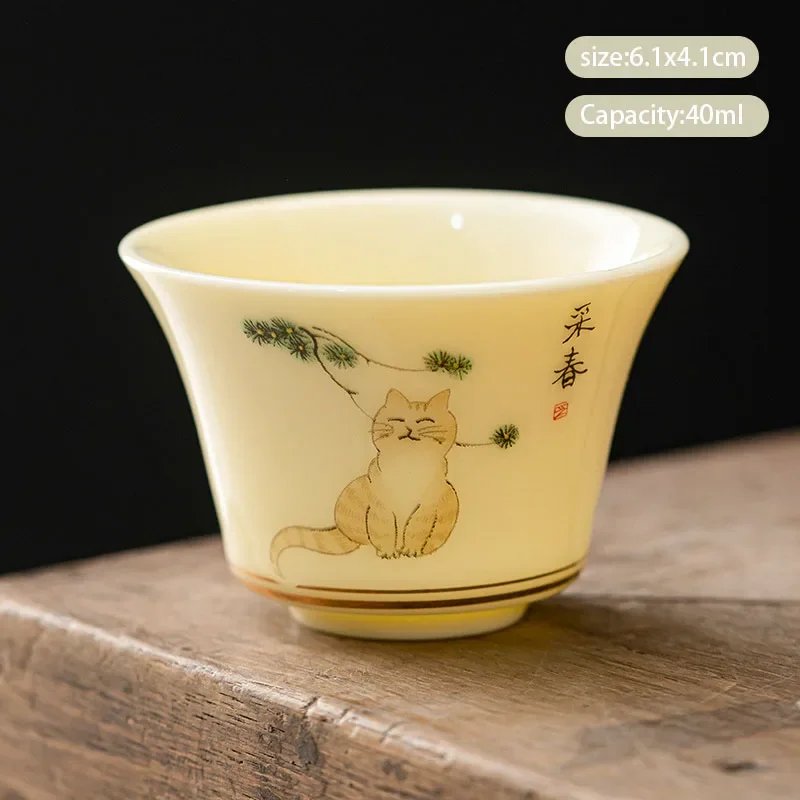 

Керамическая чашка RI ONIY TEASET с цветочным узором