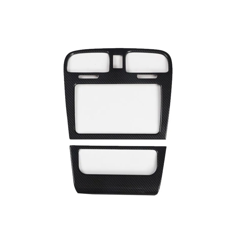 

Наклейка из углеродного волокна для стайлинга салона автомобиля, наклейка на панель центральной консоли для Volkswagen Golf 6 MK6 GTI 2010 2011 2012