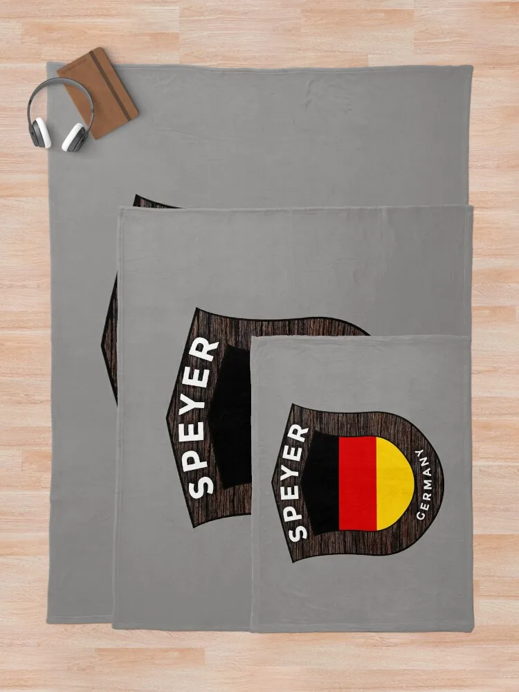 Одеяло с эмблемой Германии Speyer мягкие роскошные утолщенные свободные одеяла