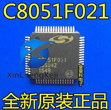 2pcs original new C8051F021 C8051F021-GQR QFP64 SILIC MCU