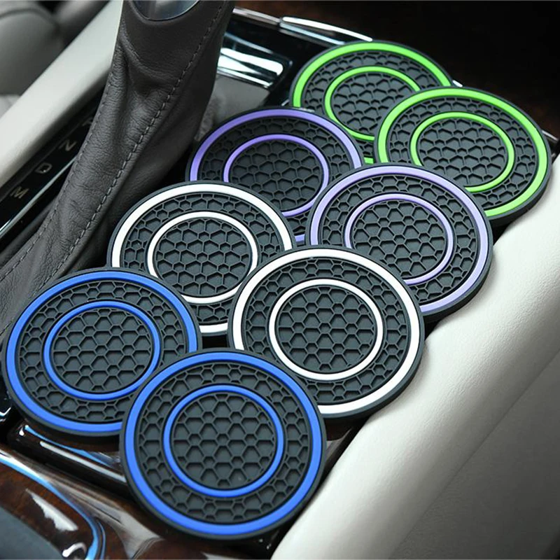 Автомобильный держатель для стакана с сотовой текстурой встроенный