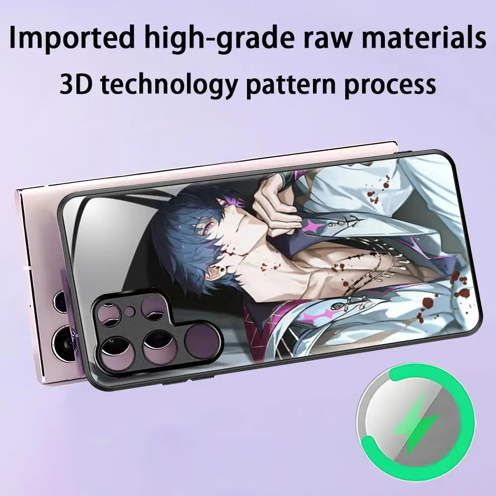 Чехол для телефона Wuthering Waves Brant для Samsung S26 S25 S24 S23 S22 S21 S20 Plus Ultra Glass, магнитный чехол (art.: 3920dc0d87fb3) - 3920dc0d87fb3