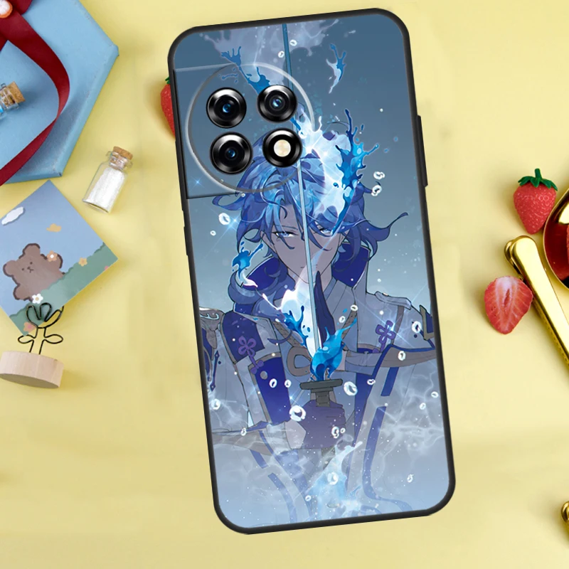 Kamisato Ayato Genshin Impact для OnePlus Nord 2 2T CE 3 Lite N10 N20 N100 Ace 8 Pro 9 10 8T 9R 10T 10R 11 чехол