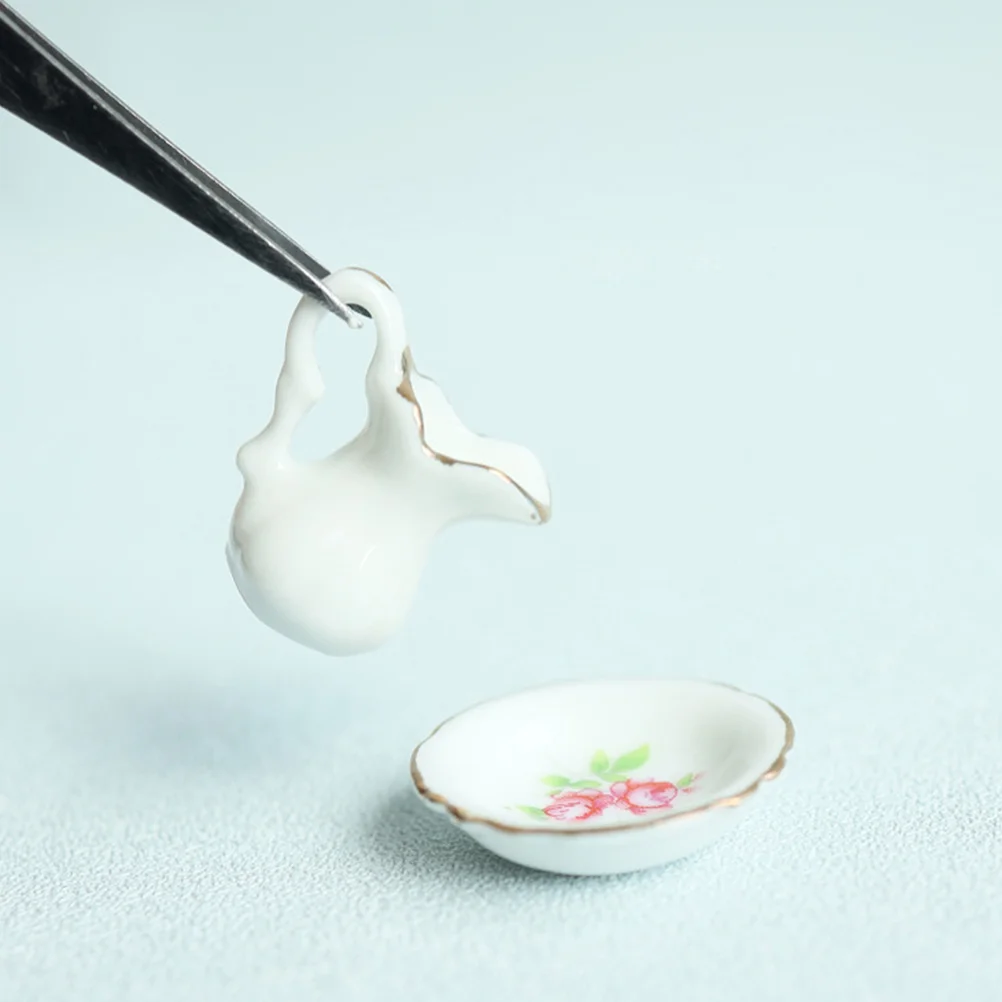 

Chinese Style Mini Vase Decorative Flower Vases Ceramic Small Props Tiny House
