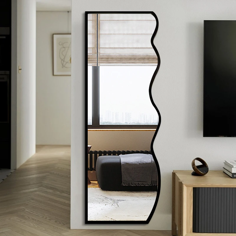 

Aesthetic Wall Decorative Mirror Full Body Makeup Large Decorative Mirror Irregular Espejo Pared Decoration Living Room YY50DM
