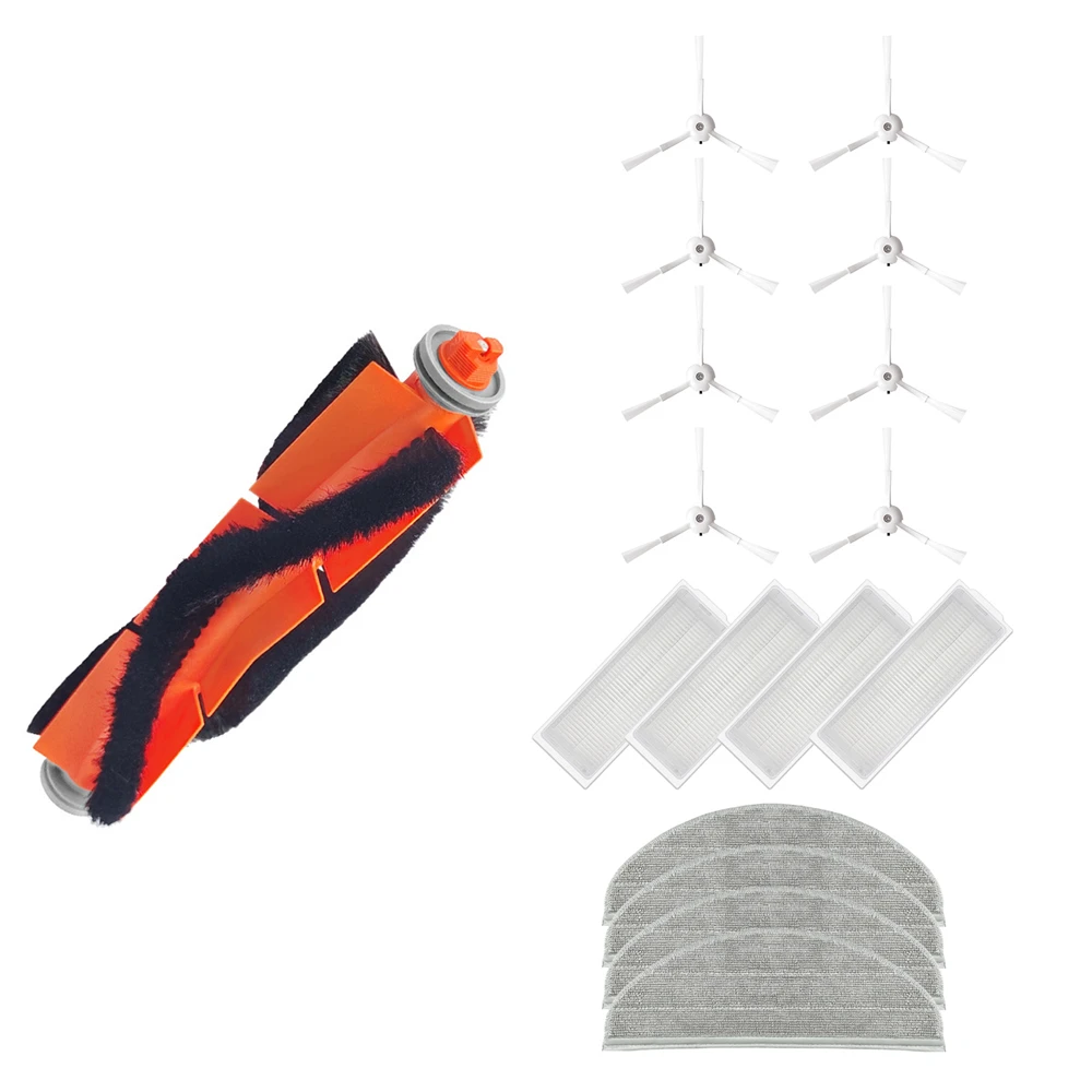 

Набор для робота-пылесоса, основная щетка, 8 боковых щеток, 2 фильтра НЕРА, экран, 4 шт. насадки для швабры, запасная роликовая тряпка Mi MJSTP, 1 шт.