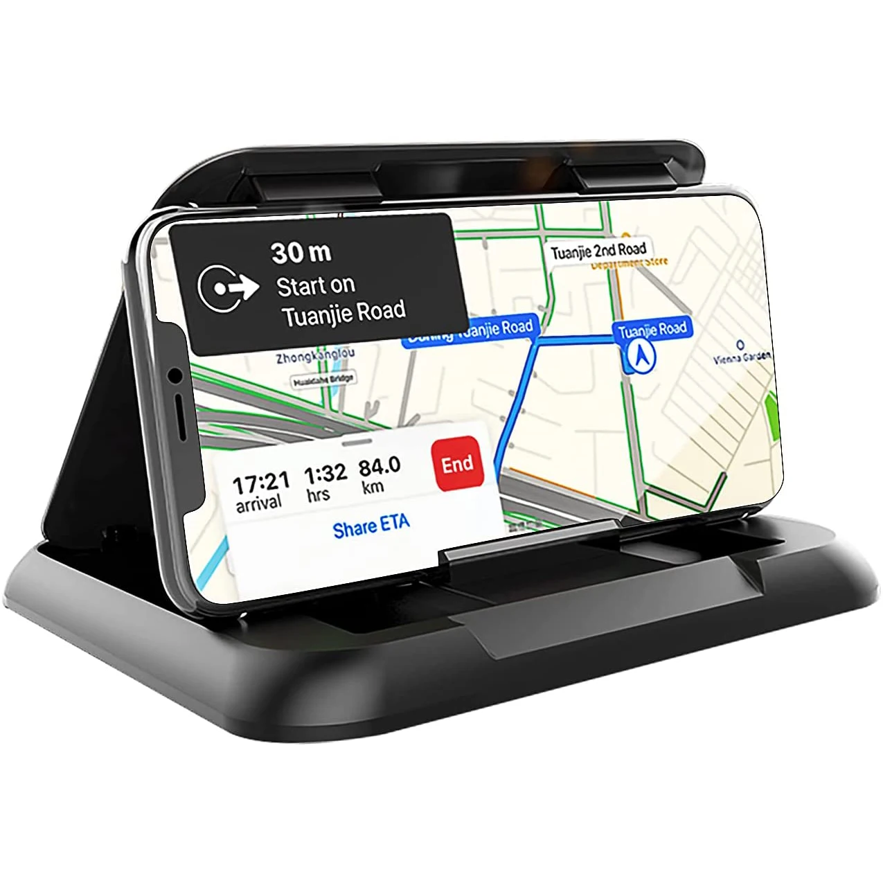 

Mobile Phone Support Navigation Desktop Phone Holder Car Anti-skid Silicone Suction Cup Adjustable Smartphone Holder