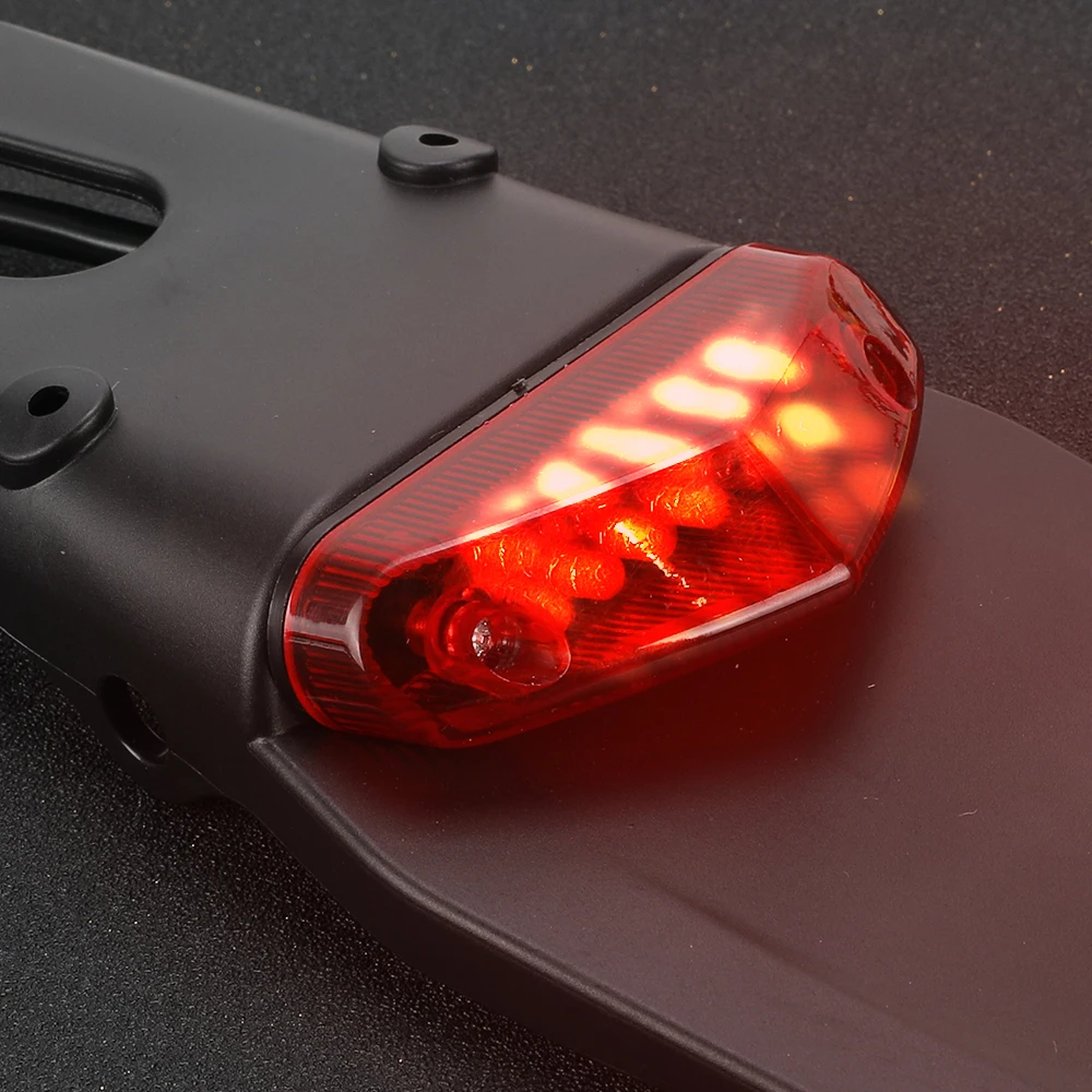 Заднее крыло мотоцикла с 12 В светодиодным задним фонарем Тормозная лампа