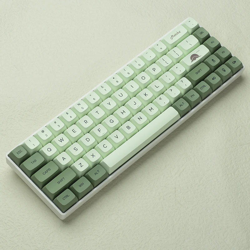 

124 Keys PBT Keycap XDA Profile DYE-SUB English Japanese Matcha Personalized Keycaps For Cherry MX Switch Mechanical Keyboard