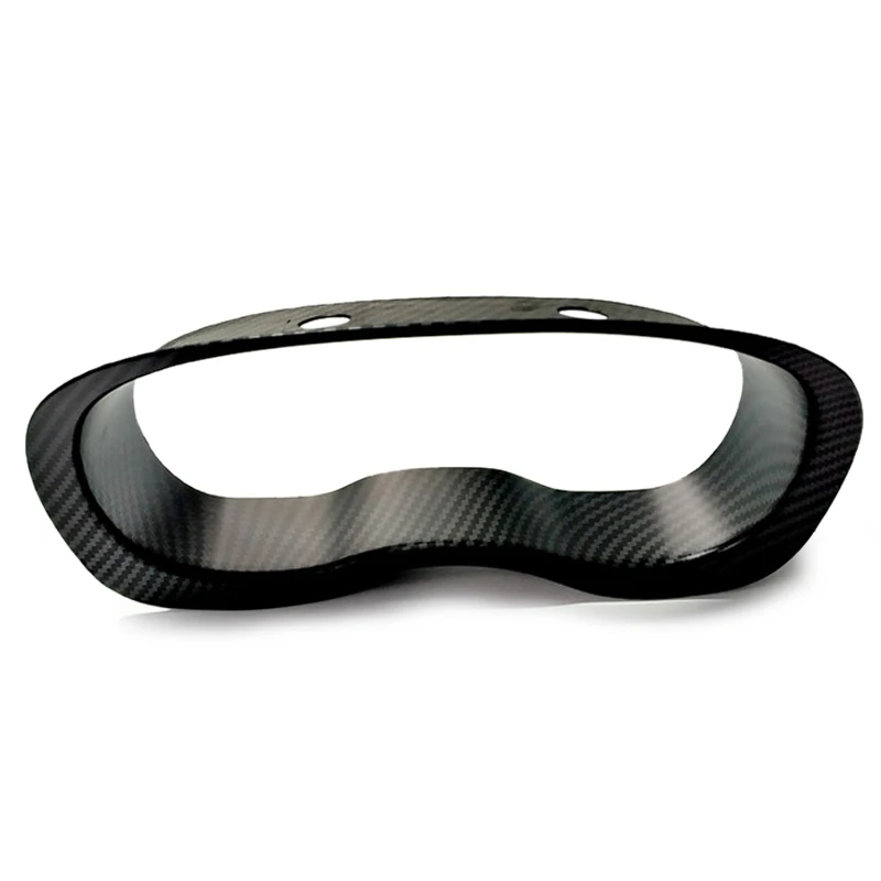 

ABS Carbon Fiber Style Black Car Dashboard Meter Frame Cover Trim Fit for Subaru WRX STI 2015 2016 2017 2018 2019