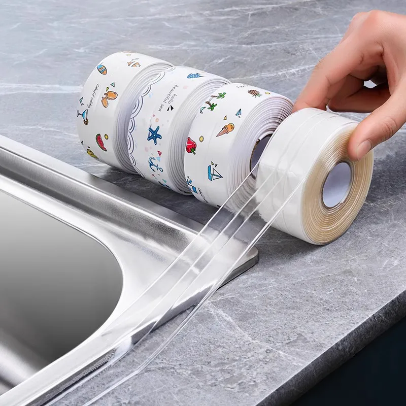 

Kitchen Beautiful Seams Stove Waterproof Edge Sealing Adhesive Mold Proof Seam Strip Sink With