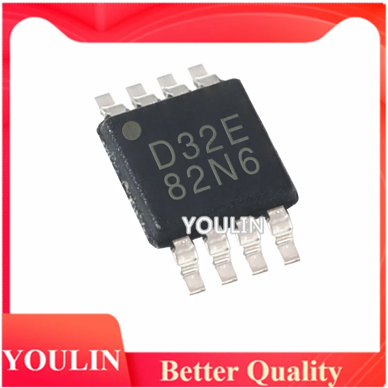 

New original genuine DAC8532IDGKR DAC8532 Screen Printing D32E digital-to-analog converter chip SMD MSOP-8