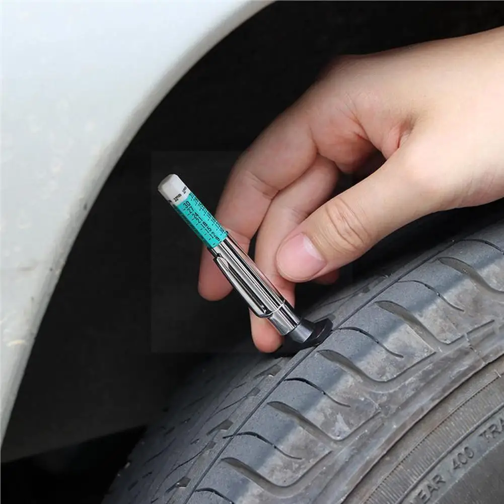 

0-25mm Tire Depth Gauge Tread Standard Metric Gage Choose 2 Model Can Guage T5t2