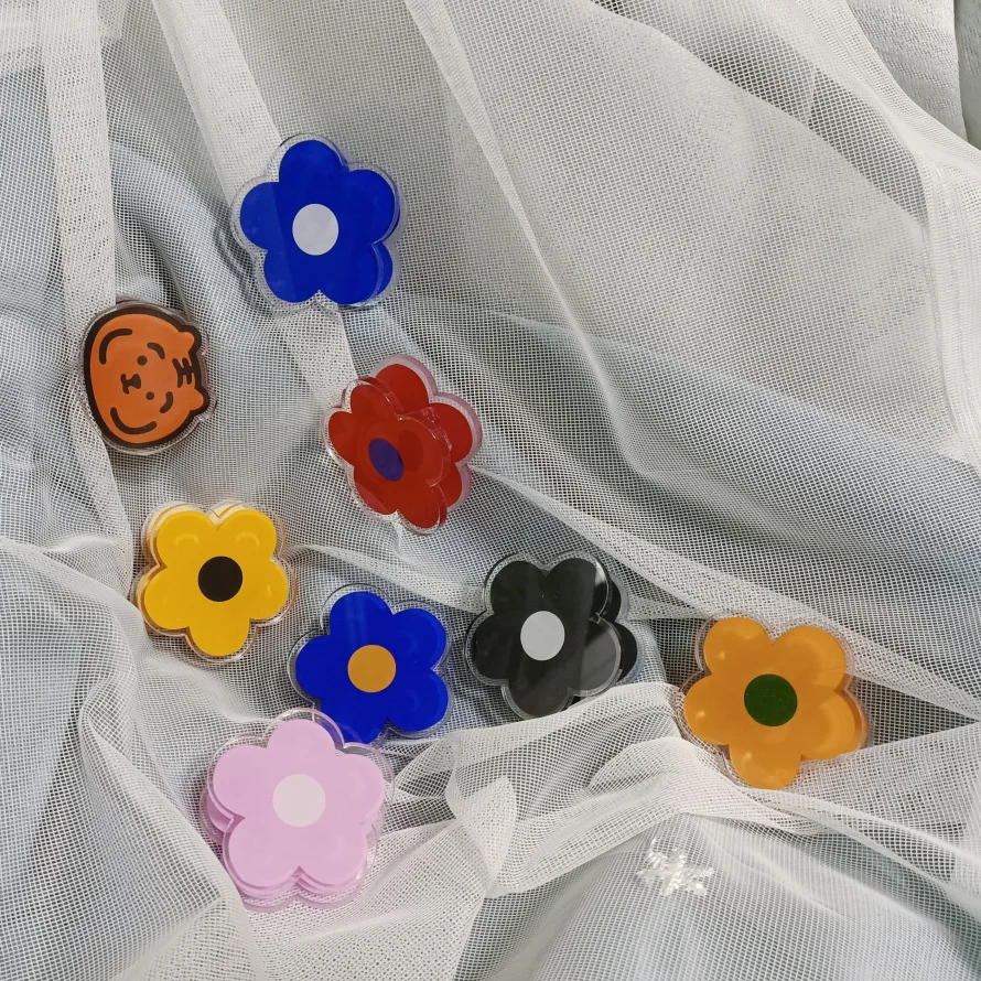 

Colorful Cute Acrylic Clips Hold Paper Snacks and Notes for Use In Offices and Kitchensset Cute Bag Clips Food Package Chips