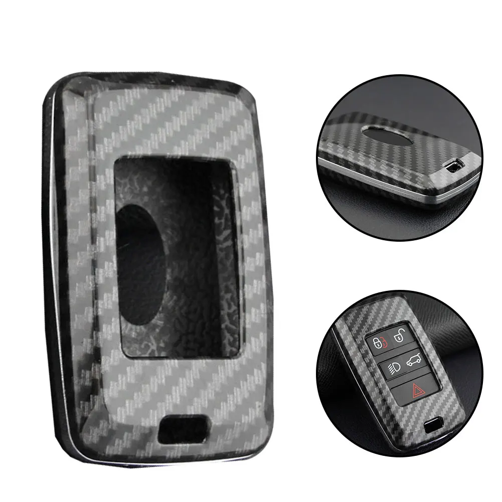 

Auto Accessories Key Shell Key Case 1pc ABS Plastic Dust Proof Hard Shell Strong Signal For Range Rover 2018-2021