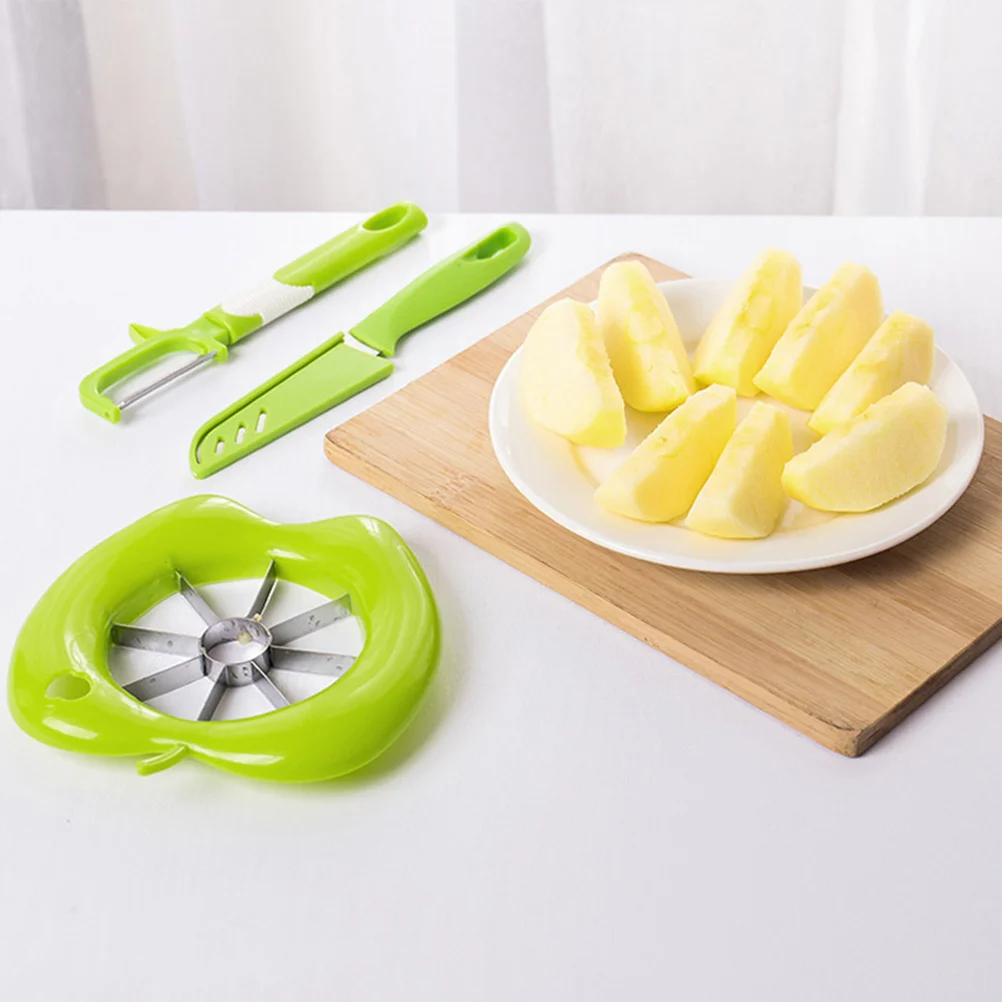 

3 Pcs Kitchen Utensil Set Durable Practical Stainless Steel Slicer Peeler for Vegetable Accessories