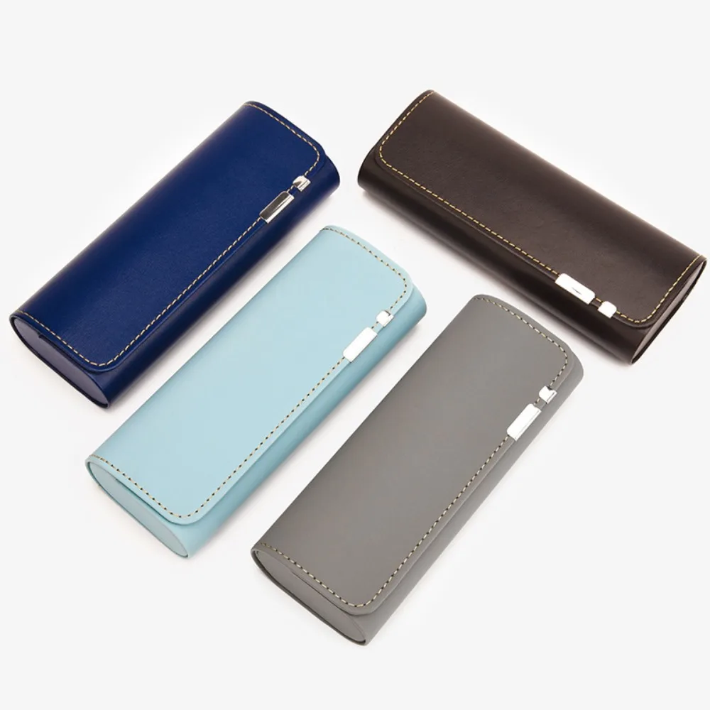 

Handmade Eyewear Protection PU Containers Spectacle Case Glasses Case Glasses Storage Box Sunglasses Box