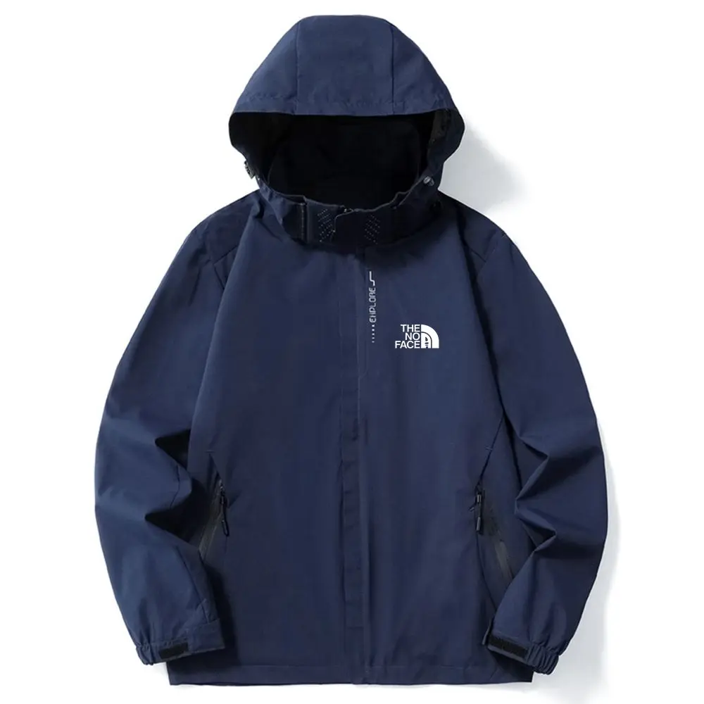 

2023 New Outdoor Charge Coat Unisex Detachable Spring and Autumn Fishing Sports Mountaineering Suit Hiking Travel Waterproof Win