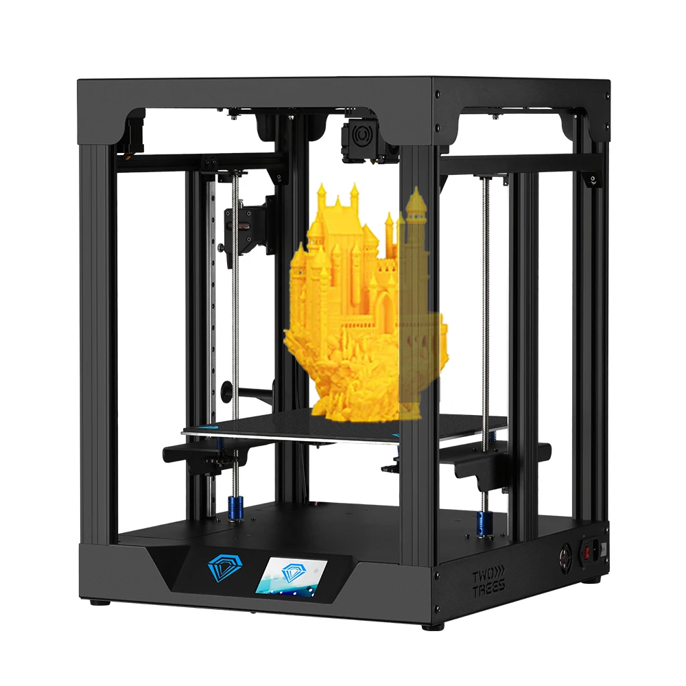 

Twotrees Dropshipping 3D Printer Machine Large Format Professional Big Size 11.8x11.8x13.7inch FDM Single Color 0.4mm 3D Printer