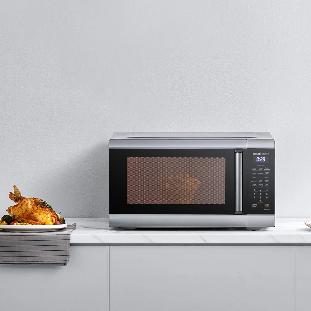 

cu. ft. Countertop Microwave Oven, 1200 Watts, Stainless Steel