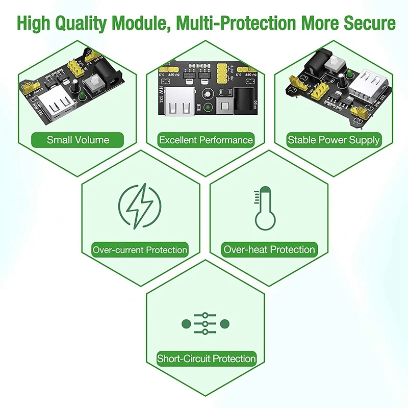 6 шт. встроенный понижающий модуль питания 5 0 в ма